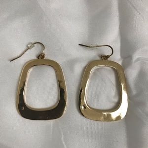 Gold earrings